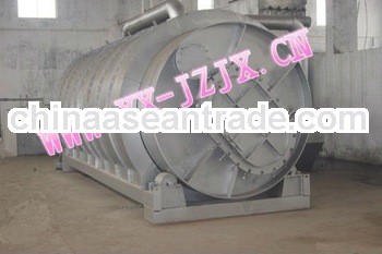 0.4R /min rotating speed JZC Directly Heating Mode scrap plastic refining plant