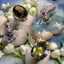 Assorted Gemstone Rings