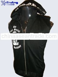 Printed Men Singlet with hood