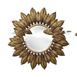 Antique Gold Leaf Otavi Mirror with Beveled Glass