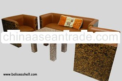 best seashell mosaic art crafts furniture