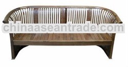 teak bench living keranjang