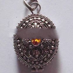 Bali Silver Prayer Box PB55