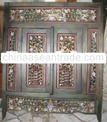 Wood Carving Mirror Frame