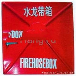 Fire hose box