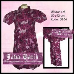 Fashionable dress from Original Written Batik