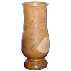 wood handicrafts Vas Bunga B PNT-571
