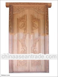 Balinese wood carved door / Bali wood carving doors