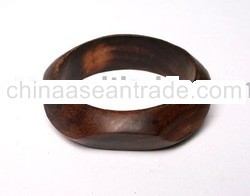 Wood bangle