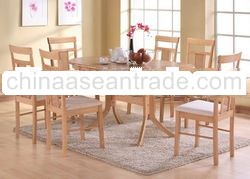 Solid Wood Dining Set - T&L SERENE (1+6)