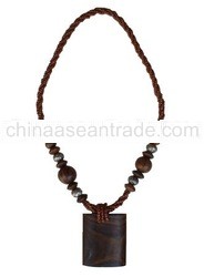 Wooden Beaded Necklace