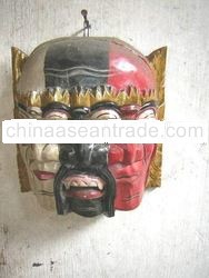 wooden masks