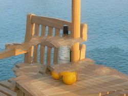 Teak Garden and Outdoor Furniture: Teak Twin Garden Set
