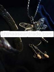 Allegra Dragonfly Exclusive Set Silver Jewelry