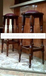 Barstool Bar Chair - Wooden Bar Chair