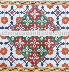 ARTFUL WALL DECOR MOSAIC MURALS 60 CERAMIC TILES