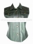 Leather Woman top