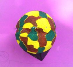 decorative sea snakeskin ball