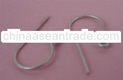 EWFMN18 - 925 Sterling Silver Earring Hooks with Cluster Ball Top