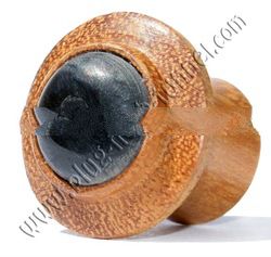 Organic Flesh Tunnel, Plug, Expander from Horn, Bone, Wood, Resin