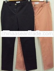 Ladies cotton spandex pants