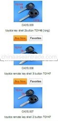 Toyota auto key shell