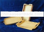 trays crafs rattan and bamboo