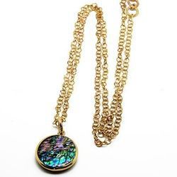 Brass necklace bjns.044