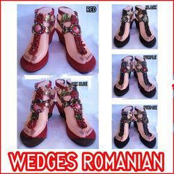 Bali Sandals Romanian Wedge