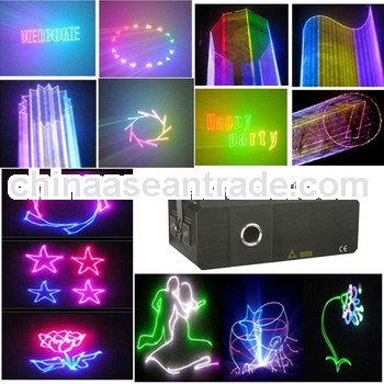 1000mw rgb full color laser light with ilda and software