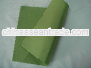 100% 170T/190T/240T green polyester with pvc coated for raincoat/poncho/bag/rainwear