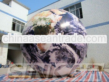 100% Digital Printing Globe balloon
