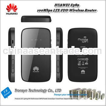 100% Original Unlock LTE 100Mbps HUAWEI 4G Pocket Wireless Router E589 Support LTE 800/900/1800/2100