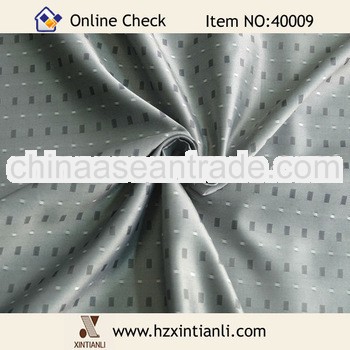 100% Poly Satin Jacquard Shirting Lining