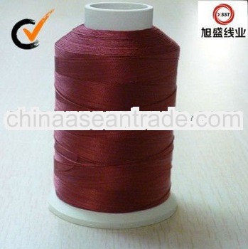 100% Polyester filament High Tenacity bonded leather shoe sewing thread