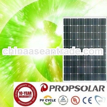 100% TUV standard mono sunpower solar panel making machine 215w