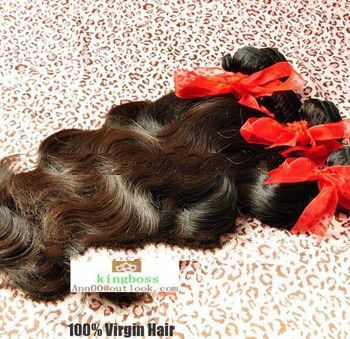 100% brazilian /indian/peruvian/malaysian virgin human hair extension/weaving from china manuafactur