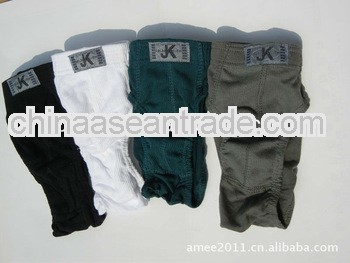 100% cotton Men Factory price and good quality boxer underwear alibaba