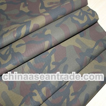 100% cotton camouflage plaid jacquard fabric