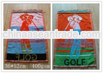 100%cotton custom jacquard towel