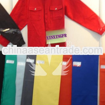 100 cotton fire resistant fabric for coverall