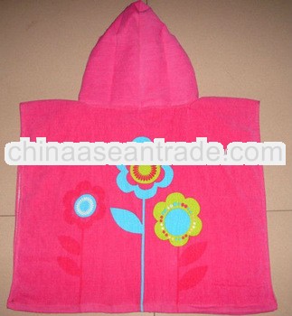 100% cotton hooded baby bath towels