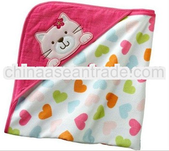 100% cotton terry baby hooded towel pattern