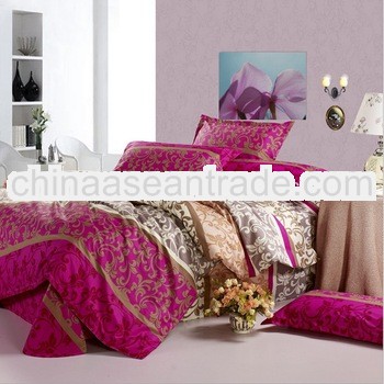 100%cotton twill reactive printed bedding set