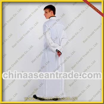 100% cotton white islamic men clothing