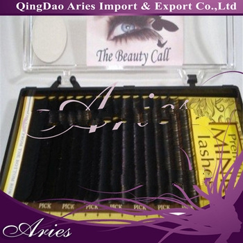 100% high quality exported siberian mink eyelash extension manufacture