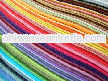 100 percent polyester felt