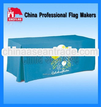 100% ployester custom made printed meeting tablecloths
