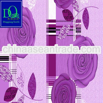 100%polyester home textile fabric for bedsheet fabric to PERU