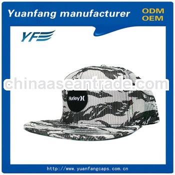 100 polyester mesh hats mesh snapback hats